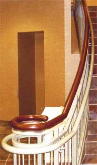 Curved Stairs and Rails